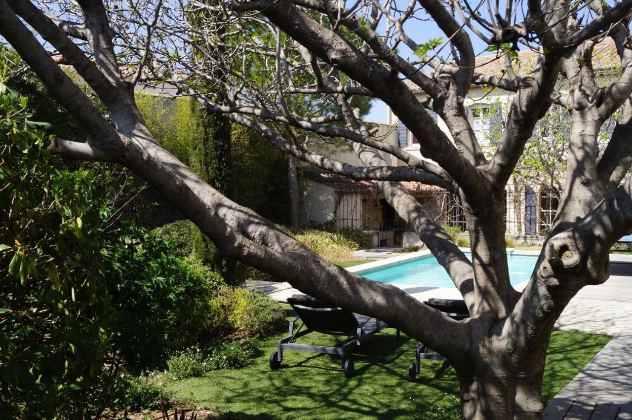 Domaine De La Girafe Bed & Breakfast Eyragues Exterior foto